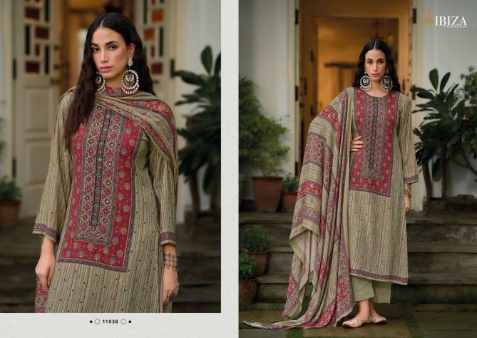 Pashtush By Ibiza Pashmina Digital Printed Salwar Kameez Wholesale Price In Surat
